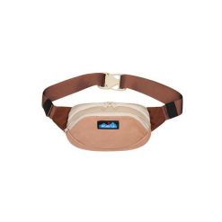 Torebka biodrowa Kavu Canvas Spectator - smooth basin. Brązowe torebki klasyczne damskie KAVU, bez wzorów, bez dodatków. Za 71.99 zł.