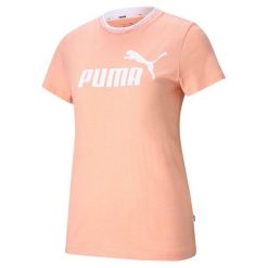 Koszulka treningowa damska Puma Amplified Graphic Tee. Brązowe t-shirty damskie Puma, xs, bez wzorów, z bawełny, bez kołnierzyka. Za 95.00 zł.