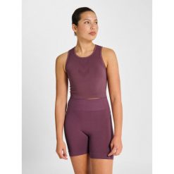 Biustonosz dla kobiet Hummel Hiit. Czerwone biustonosze sportowe damskie HUMMEL, bez wzorów. Za 181.50 zł.