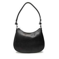 Torebka KARL LAGERFELD. Czarne torebki klasyczne damskie Karl Lagerfeld, bez wzorów, bez dodatków. Za 599.99 zł.