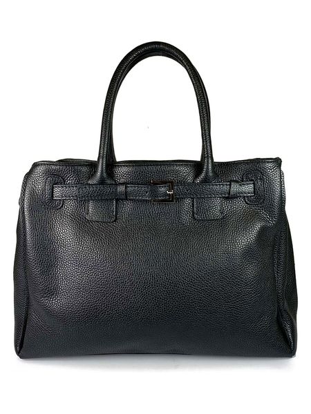 Lia Biassoni Skórzana torebka w kolorze czarnym - 38 x 28 x 15 cm rozmiar: onesize. Czarne torebki klasyczne damskie Lia Biassoni, bez wzorów, z materiału, bez dodatków. Za 429.44 zł.