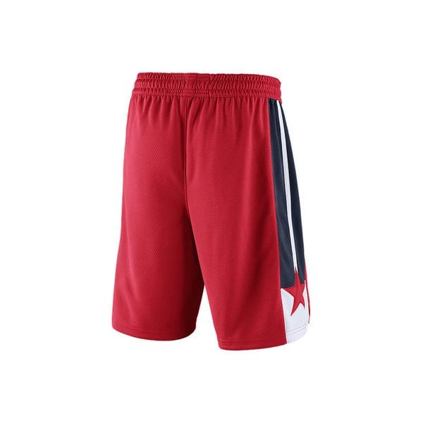 Spodenki męskie nike nba washington wizards swingman shorts road university red. Czerwone szorty męskie Nike, bez wzorów, sportowe. Za 259.00 zł.