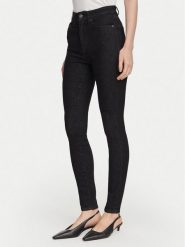 BOSS Jeansy Maye 50518253 Czarny Super Skinny Fit. Czarne jeansy damskie Boss. Za 449.99 zł.