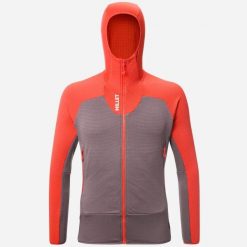 Bluza męska Millet Kamet Grid HD. Brązowe bluzy z kapturem męskie Millet, m, z elastanu. Za 859.99 zł.