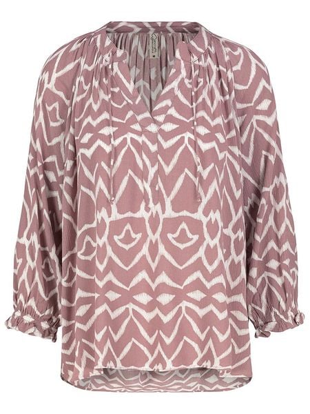 Eight2Nine Bluzka w kolorze szaroróżowym rozmiar: XXL. Różowe bluzki damskie Eight2Nine, xxl, bez wzorów, z wiskozy, bez kołnierzyka, bez ramiączek. Za 84.21 zł.