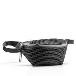 Nerka extralite beltbag, mesh black. Czarne walizki Reisenthel, bez wzorów, z materiału. Za 116.90 zł.