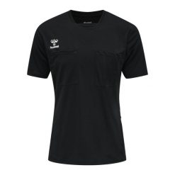 Koszulka Hummel hmlreferee chevron. Czarne t-shirty sportowe męskie HUMMEL, m, bez ramiączek, do piłki nożnej. Za 189.50 zł.