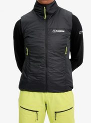 Kamizelka damska Berghaus Mtn Arete Lb Synthetic Vest. Czarne kamizelki damskie Berghaus, m, z materiału. Za 593.99 zł.