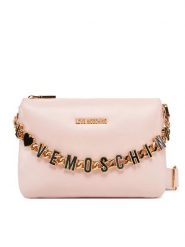 LOVE MOSCHINO Torebka JC4072PP1ML1360A Różowy. Czerwone torebki klasyczne damskie Love Moschino, bez wzorów, ze skóry, bez dodatków. Za 579.99 zł.