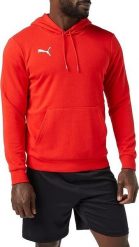 Bluza Puma TeamGoal 23 Casuals męska. Czerwone bluzy z kapturem męskie Puma, m, z bawełny. Za 146.99 zł.