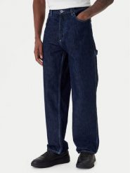 HUGO Jeansy Carpenter 50553473 Granatowy Baggy Fit. Niebieskie jeansy męskie Hugo. Za 569.99 zł.