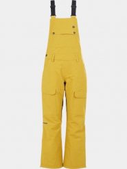 Spodnie Narciarskie Damskie Fundango Sakura Eco Bib. Żółte spodnie materiałowe damskie Fundango, bez wzorów, z materiału. Za 499.00 zł.