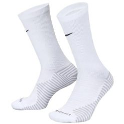 Skarpety Piłkarskie Unisex Dla Dorosłych Strike DriFIT. Białe skarpetki męskie Nike, bez wzorów, z bawełny. Za 66.10 zł.