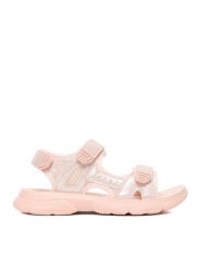 DeeZee Sandały CEO-CSS20397-05 Różowy. Czerwone sandały dziewczęce DeeZee, z materiału, bez zapięcia. Za 89.99 zł.