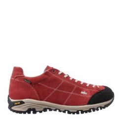 Buty turystyczne męskie LOMER Maipos Mtx Suede. Czerwone buty trekkingowe męskie LOMER, bez zapięcia, trekkingowe. Za 729.99 zł.