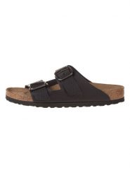 Birkenstock Skórzane klapki w kolorze czarnym rozmiar: 41. Czarne klapki i japonki męskie Birkenstock. Za 559.95 zł.