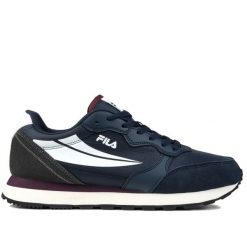 Buty sneakersy sportowe męskie Fila HYPERT. Białe buty sportowe na co dzień męskie Fila, bez zapięcia. Za 195.00 zł.