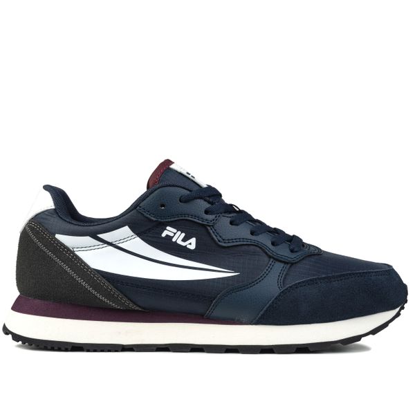 Buty sneakersy sportowe męskie Fila HYPERT. Białe buty sportowe na co dzień męskie Fila, z materiału, bez zapięcia, trekkingowe. Za 195.00 zł.