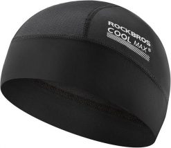 Czapka letnia lodowa chłodna w coolmax. Brązowe czapki męskie ROCKBROS, na lato, bez wzorów, z materiału, sportowe. Za 55.60 zł.