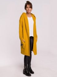 Be Wear Kardigan w kolorze musztardowym rozmiar: L/XL. Żółte kardigany damskie Be Wear, l, bez wzorów. Za 192.33 zł.