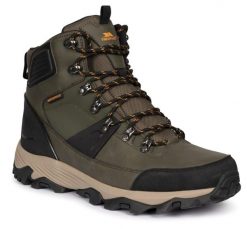 Trespass Conrad - Męskie buty trekkingowe w kolorze oliwkowym. Czarne buty trekkingowe męskie Trespass, bez zapięcia. Za 457.00 zł.
