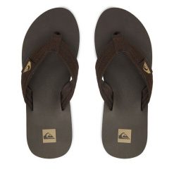 Japonki Quiksilver. Brązowe klapki i japonki męskie Quiksilver. Za 109.99 zł.
