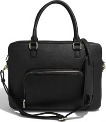 Torba na laptopa Stackers czarna. Czarne torby na laptopa damskie Stackers, bez wzorów. Za 409.00 zł.
