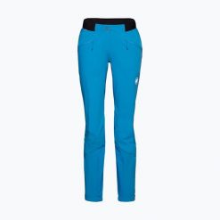 Spodnie skiturowe damskie Mammut Aenergy SO Hybrid. Niebieskie spodnie dresowe damskie Mammut, bez wzorów, sportowe. Za 539.99 zł.