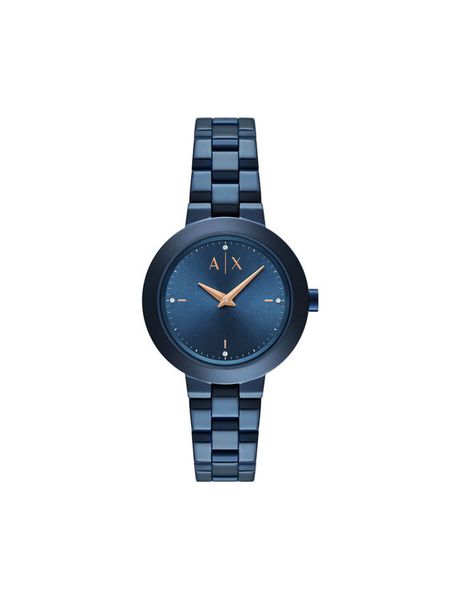 Armani Exchange Zegarek AX5175 Niebieski. Niebieskie, analogowe zegarki męskie Armani Exchange. Za 759.99 zł.