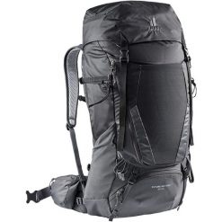 Plecak trekkingowy Deuter FUTURA AIR TREK 50+10. Czarne plecaki damskie Deuter, bez wzorów. Za 1,364.64 zł.