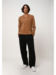 AUTHENTIC CASHMERE Kaszmirowy sweter "Victor" w kolorze jasnobrązowym rozmiar: S. Brązowe swetry męskie AUTHENTIC CASHMERE, s, bez wzorów, z kaszmiru, bez kołnierzyka. Za 565.99 zł.