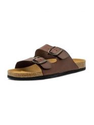 Natural world Klapki w kolorze brązowym rozmiar: 41. Brązowe klapki damskie natural world, bez wzorów, bez obcasa. Za 130.99 zł.