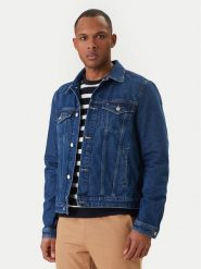 Tommy Hilfiger Kurtka jeansowa MW0MW42629 Niebieski Regular Fit. Niebieskie kurtki męskie Tommy Hilfiger, l, bez wzorów, z bawełny, bez kaptura. Za 629.99 zł.