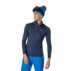 Koszulka termoaktywna Rossignol Classique 1/2 Zip granatowa. Niebieskie bielizna termoaktywna męska Rossignol, xl, bez wzorów. Za 335.00 zł.