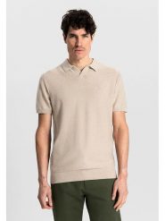 DSTREZZED Koszulka polo w kolorze kremowym rozmiar: 3XL. Brązowe koszulki polo męskie DSTREZZED, xl, bez wzorów, bez ramiączek. Za 158.10 zł.