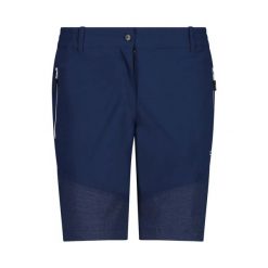 Damskie szorty bermudzkie CMP. Niebieskie szorty damskie CMP, bez wzorów, z materiału. Za 253.00 zł.