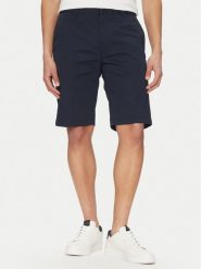 HUGO Szorty materiałowe Darik241 50505857 Granatowy Regular Fit. Niebieskie szorty męskie Hugo, bez wzorów, z bawełny. Za 209.99 zł.