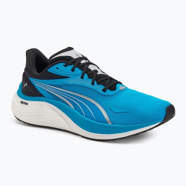 Buty do biegania męskie PUMA Electrify Nitro 4. Niebieskie obuwie do biegania damskie Puma. Za 359.99 zł.