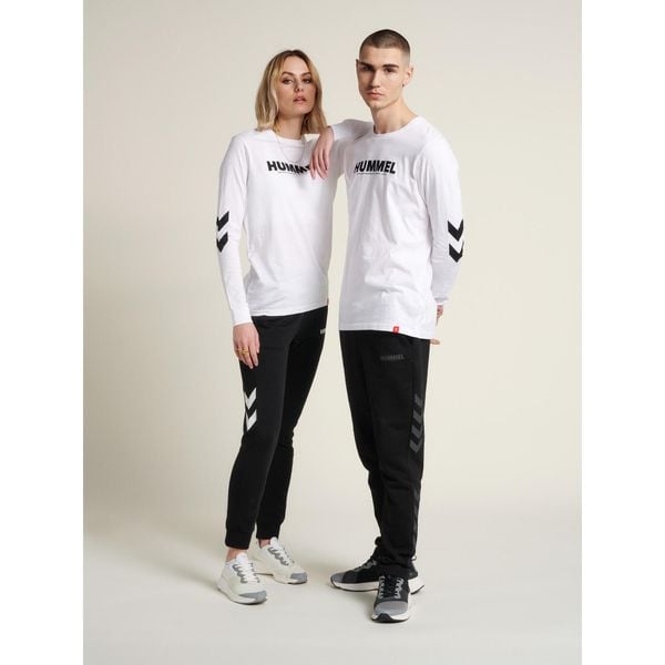 Koszulka z długim rękawem Hummel hmlLEGACY. Białe t-shirty damskie HUMMEL, xs, bez wzorów, bez kołnierzyka. Za 153.50 zł.
