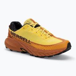 Buty do biegania męskie Merrell Agility Peak 5 GTX. Żółte obuwie do biegania damskie MERRELL. Za 489.99 zł.