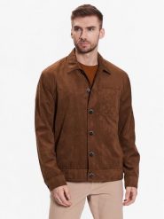 Sisley Kurtka z imitacji skóry 2CF6SN01S Brązowy Regular Fit. Brązowe kurtki męskie SISLEY, m, bez wzorów, ze skóry, bez kaptura. Za 799.99 zł.