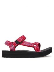 Teva Sandały Midform Universal 1090969 Różowy. Czerwone sandały damskie Teva, bez wzorów, z materiału, bez obcasa, na koturnie. Za 329.99 zł.