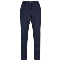 Spodnie damskie Regatta Fenton. Niebieskie spodnie dresowe damskie Regatta, na lato, xs, bez wzorów, z softshellu. Za 258.50 zł.