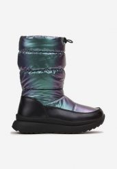 Zielone Śniegowce Favna. Zielone śniegowce dziewczęce Born2be, z tworzywa sztucznego. Za 139.99 zł.