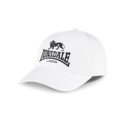 Czapka z daszkiem Lonsdale Norbury. Białe czapki męskie Lonsdale, bez wzorów. Za 139.00 zł.