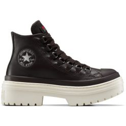 Buty sportowe Converse Chuck Taylor As Lugged Heel. Brązowe buty sportowe na co dzień męskie Converse, ze skóry, bez zapięcia, na fitness i siłownię. Za 690.00 zł.