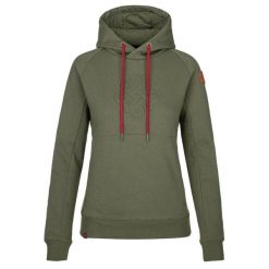Bluza damska Kilpi SOHEY-W. Zielone bluzy z kapturem damskie Kilpi, z bawełny. Za 173.00 zł.