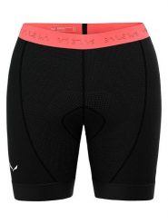Salewa Szorty kolarskie "Vento Merino Short Liner" w kolorze czarnym rozmiar: XL. Czarne szorty męskie Salewa, bez kołnierzyka. Za 189.29 zł.