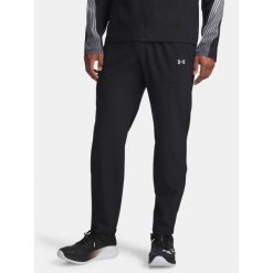 Spodnie do biegania Under Armour Velociti Pro Storm. Czarne spodnie sportowe męskie Under Armour. Za 229.99 zł.