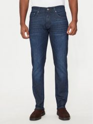Hechter Paris Jeansy 26050 142361 Granatowy Regular Fit. Niebieskie jeansy męskie Hechter Paris. Za 309.99 zł.